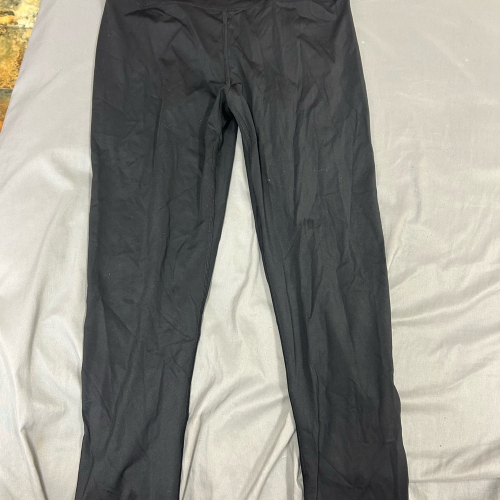 ZYIA Black Full-Length Leggings High Waist